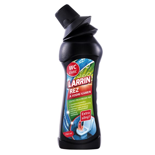 Larrin WC čistič na Rez a vodní kámen 750ml