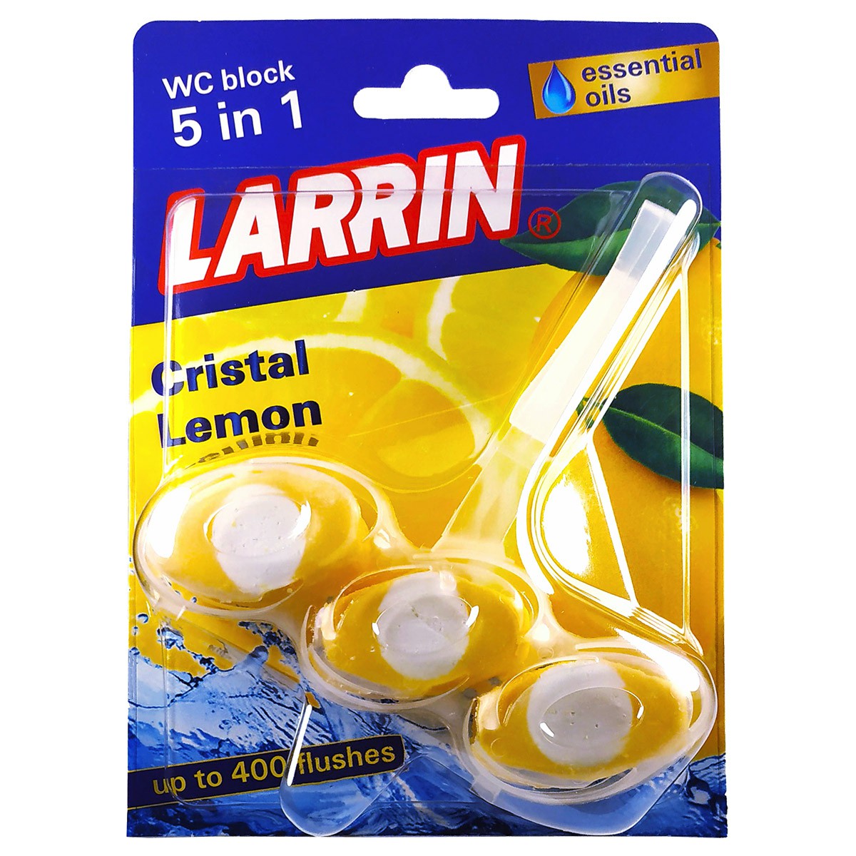 05268 Larrin WC závěs 5 v 1 Cristal Lemon 51g