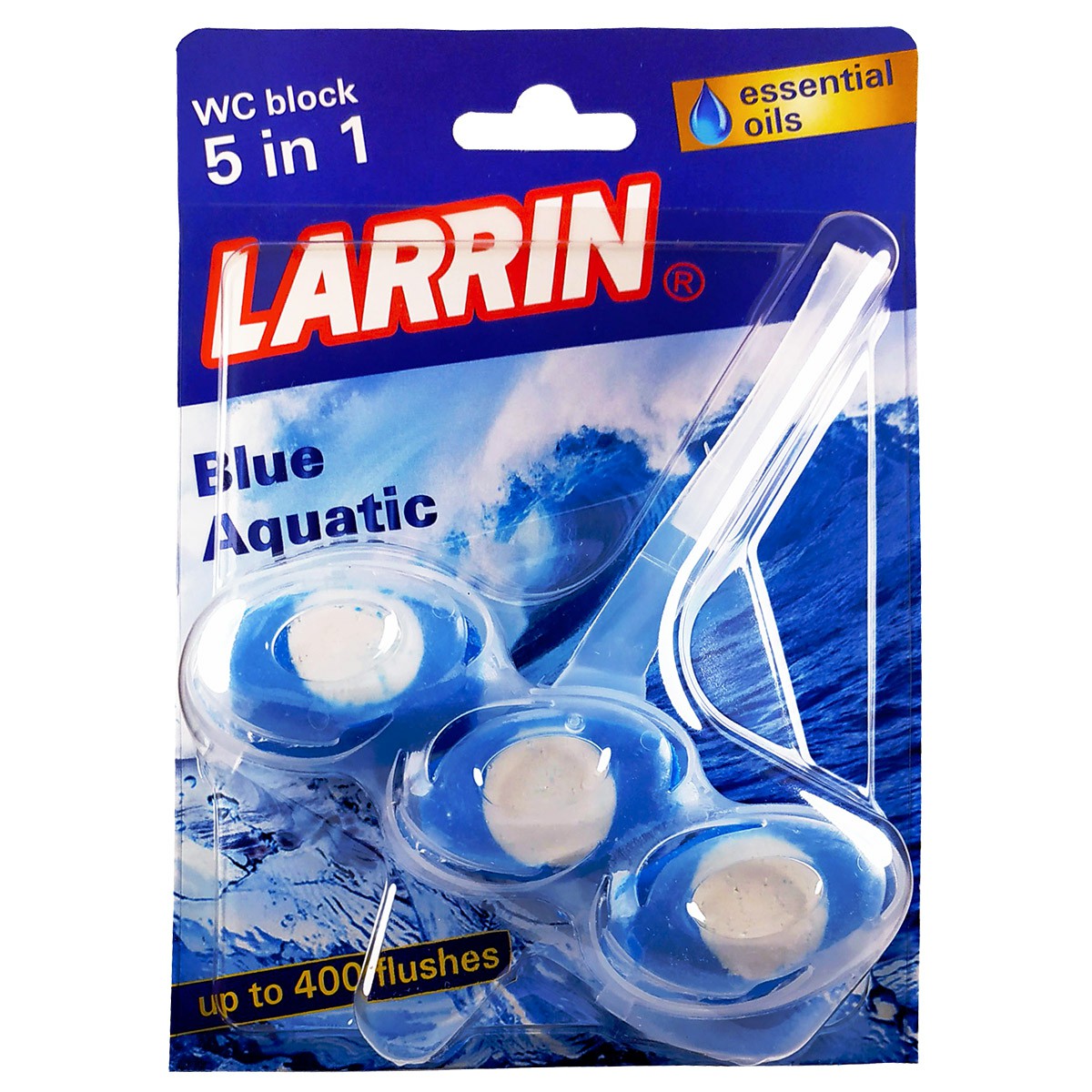 05270 Larrin WC závěs 5 v 1 Blue Aquatic 51g